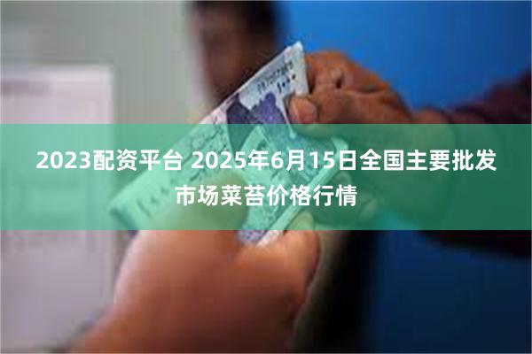 2023配资平台 2025年6月15日全国主要批发市场菜苔价格行情