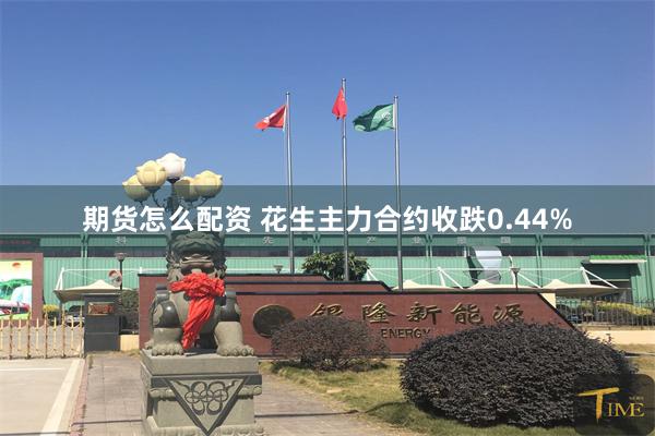 期货怎么配资 花生主力合约收跌0.44%