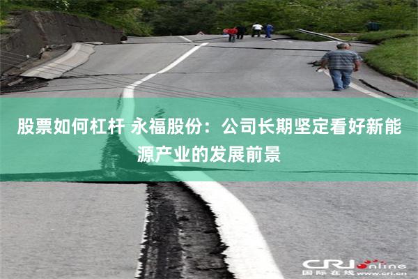 股票如何杠杆 永福股份：公司长期坚定看好新能源产业的发展前景