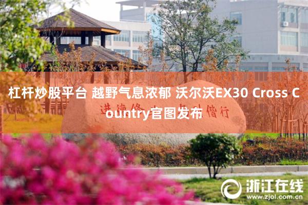 杠杆炒股平台 越野气息浓郁 沃尔沃EX30 Cross Country官图发布